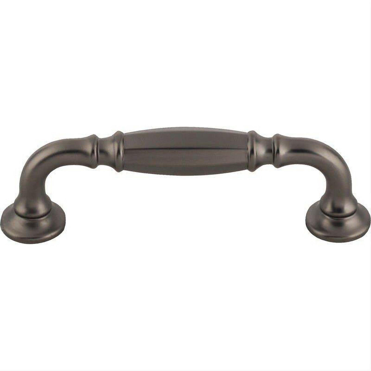 Top Knobs TK1051AG TK1051 Barrow 3 3/4" Center to Center Bar Pull Ash Gray