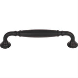 Top Knobs TK1052BLK TK1052 Barrow 5 1/16" Center to Center Bar Pull Flat Black