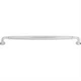 Top Knobs TK1056PC TK1056 Barrow 12" Center to Center Bar Pull Polished Chrome