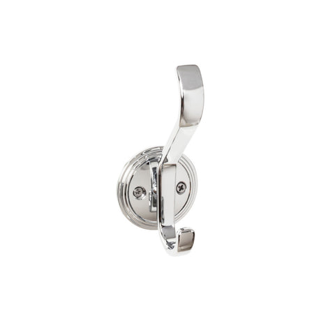 Top Knobs TK1062PC Reeded 4 11/16" Wall Hooks Polished Chrome
