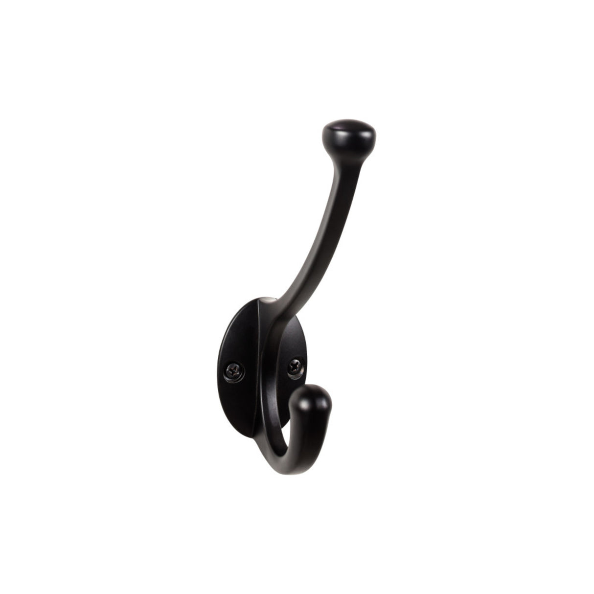 Top Knobs TK1064BLK Bergen 5 9/16" Wall Hooks Flat Black