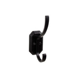 Top Knobs TK1065BLK Emerald 6 1/4" Wall Hooks Flat Black