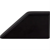 Top Knobs TK13BLK TK13 Tapered 1" Center to Center Length Bar Cabinet Knob Flat Black