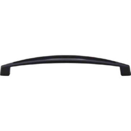 Top Knobs TK147BLK TK147 Verona Cabinet Pull / Appliance Pull 12" Center to Center Flat Black