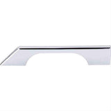 Top Knobs TK14PC TK14 Tapered Bar Cabinet Pull 5" Center to Center Polished Chrome