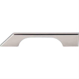 Top Knobs TK14PN TK14 Tapered Bar Cabinet Pull 5" Center to Center Polished Nickel