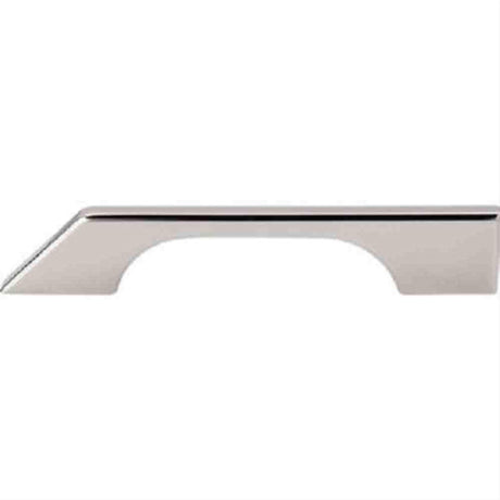 Top Knobs TK14PN TK14 Tapered Bar Cabinet Pull 5" Center to Center Polished Nickel