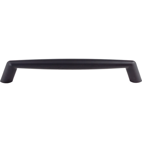 Top Knobs TK152BLK Rung 12" Center to Center Appliance Pull Flat Black