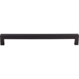 Top Knobs TK165BLK TK164 Square Bar 18" Center to Center Cabinet Pull / Appliance Pull Flat Black