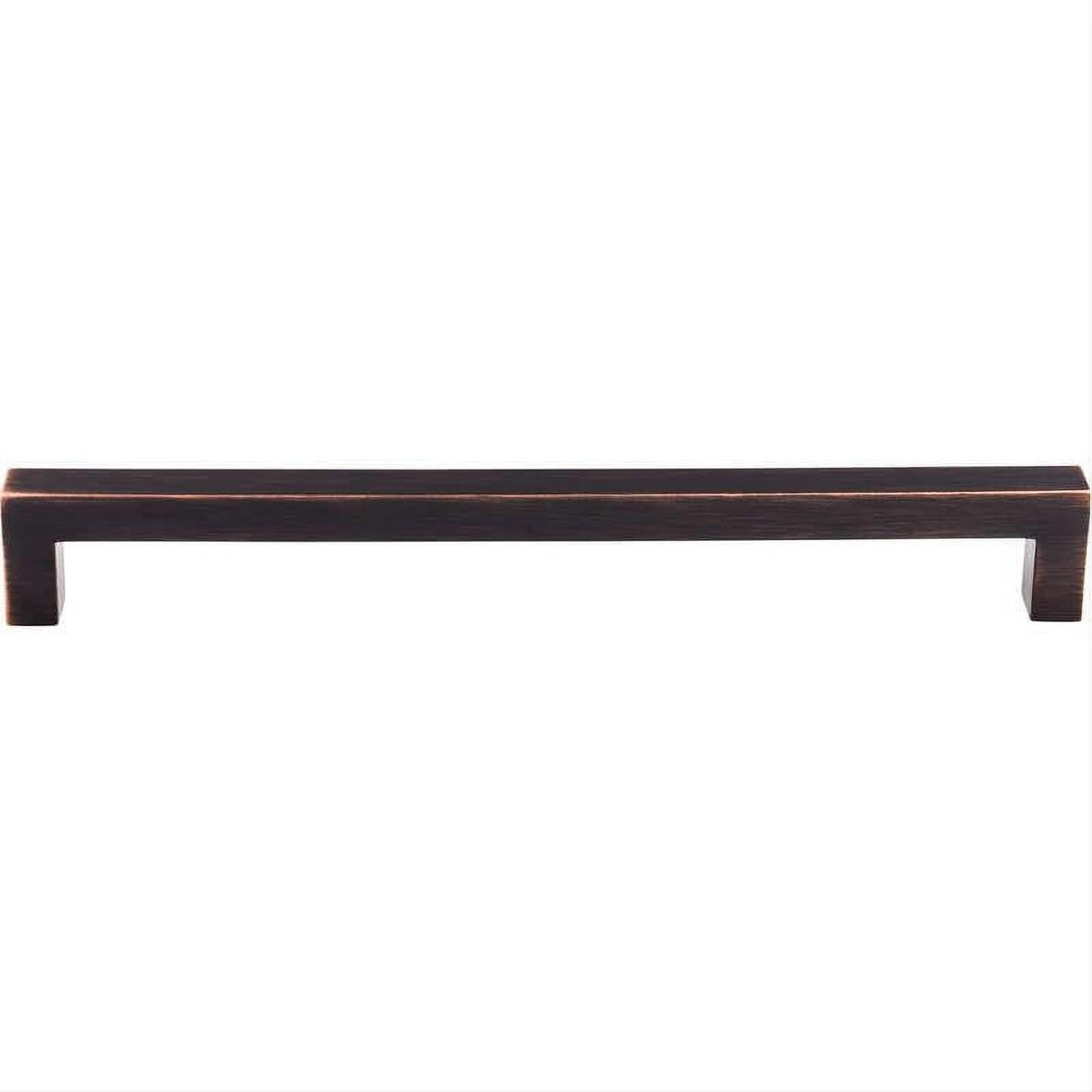 Top Knobs TK165TB TK164 Square Bar 18" Center to Center Cabinet Pull / Appliance Pull Tuscan Bronze