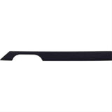 Top Knobs TK16BLK TK16 Tapered Bar Cabinet Pull 12" Center to Center Flat Black