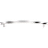 Top Knobs TK170 Curved Cabinet Pull / Appliance Pull 12" Center to Center
