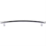Top Knobs TK170PC TK170 Curved Cabinet Pull / Appliance Pull 12" Center to Center Polished Chrome