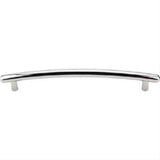 Top Knobs TK170PN TK170 Curved Cabinet Pull / Appliance Pull 12" Center to Center Polished Nickel