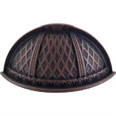 Top Knobs TK171PAR TK171 Trevi Cup Pull 1-1/2" Center to Center Patina Rouge