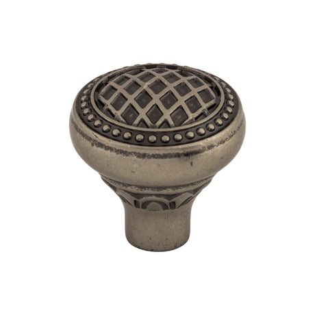 Top Knobs TK173PTA Trevi 1 5/16" Diameter Round Knob Pewter Antique