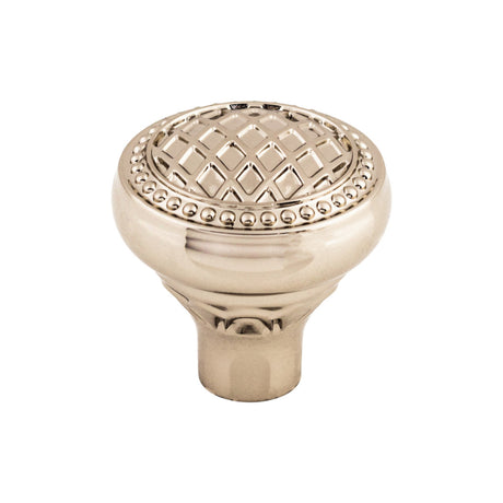 Top Knobs TK173PN Trevi 1 5/16" Diameter Round Knob Polished Nickel