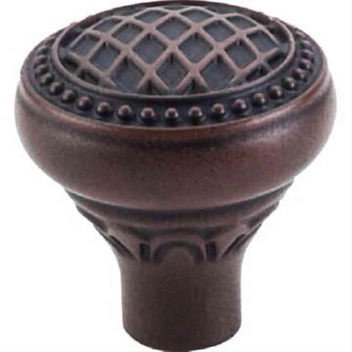 Top Knobs TK173PAR TK173 Trevi Round Cabinet Knob 1-5/16" Patina Rouge