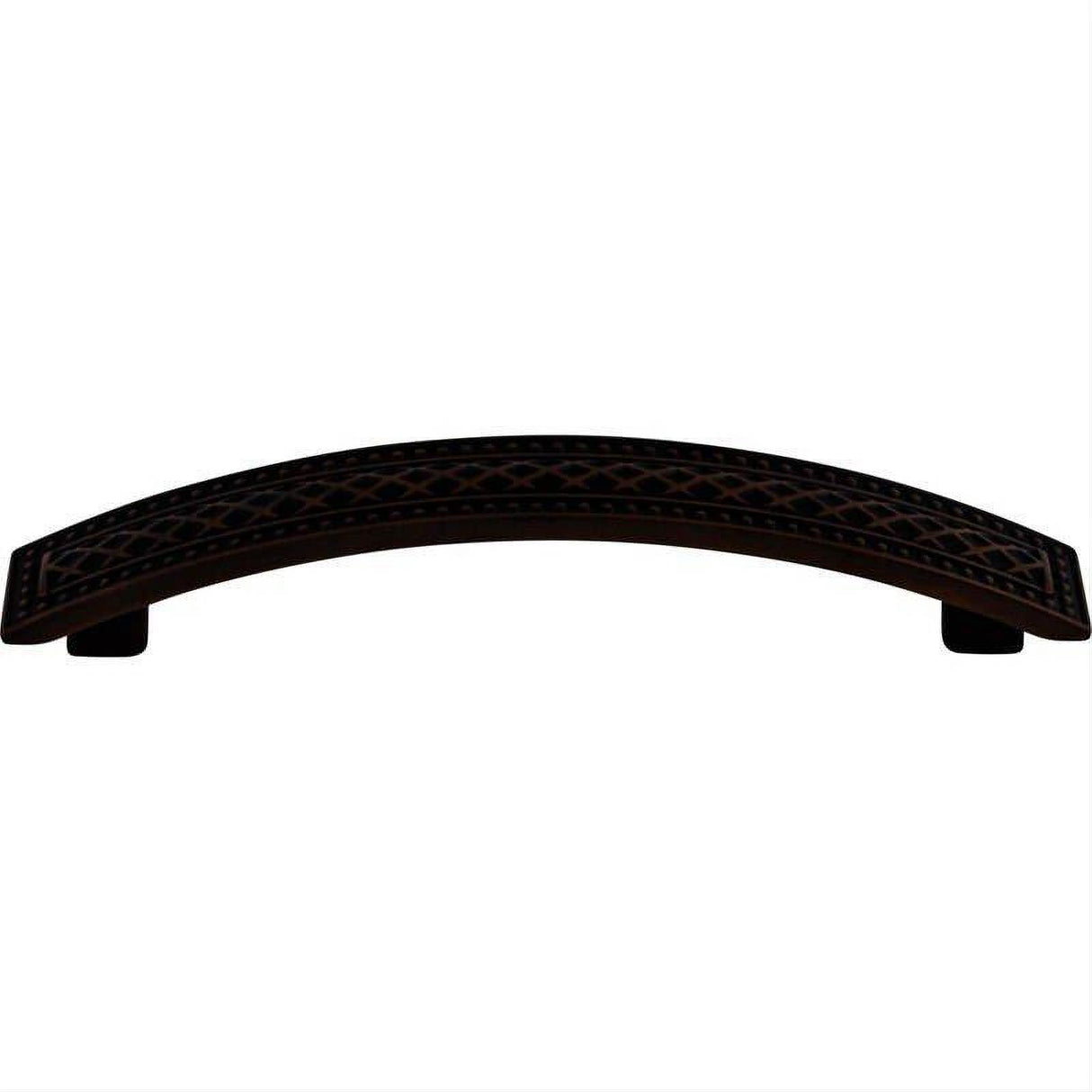 Top Knobs TK175PAR TK175 Trevi Crest 5" Center to Center Arched Cabinet Pull Patina Rouge