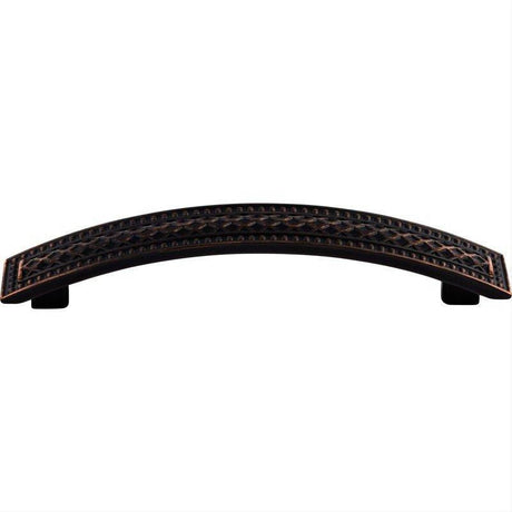 Top Knobs TK175TB TK175 Trevi Crest 5" Center to Center Arched Cabinet Pull Tuscan Bronze