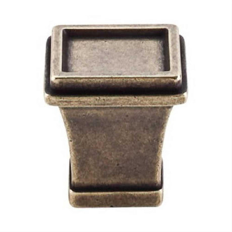 Top Knobs TK185GBZ TK185 Great Wall Tapered Cabinet Knob 1" German Bronze
