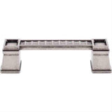 Top Knobs TK187PTA TK187 Great Wall Cabinet Pull 4" Center to Center Pewter Antique