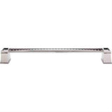 Top Knobs TK189PN TK189 Great Wall Cabinet Pull / Appliance Pull 12" Center to Center Polished Nickel