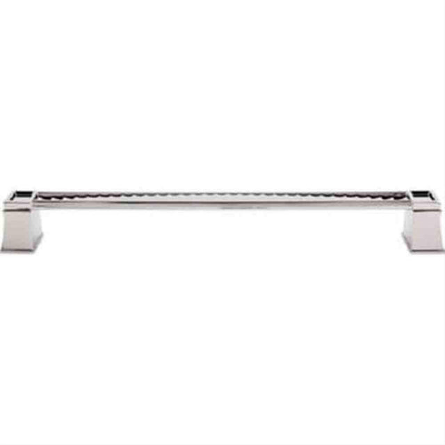 Top Knobs TK189PN TK189 Great Wall Cabinet Pull / Appliance Pull 12" Center to Center Polished Nickel