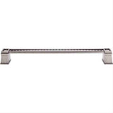 Top Knobs TK189PTA TK189 Great Wall Cabinet Pull / Appliance Pull 12" Center to Center Pewter Antique