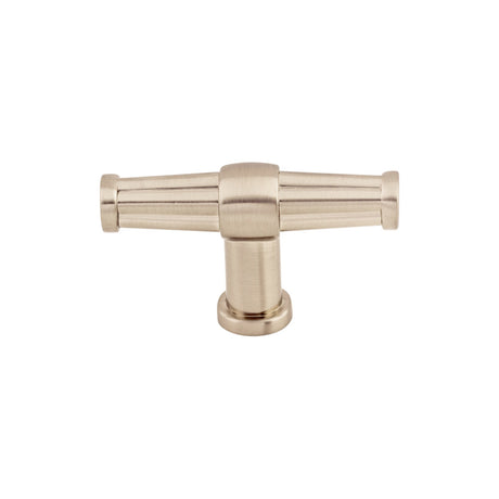 Top Knobs TK194BSN Luxor 2 1/2" Length Bar Knob Brushed Satin Nickel