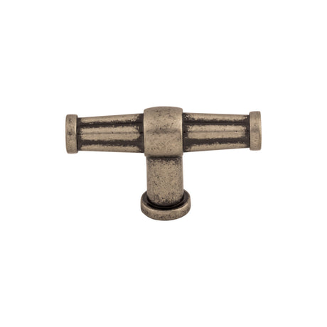 Top Knobs TK194PTA Luxor 2 1/2" Length Bar Knob Pewter Antique