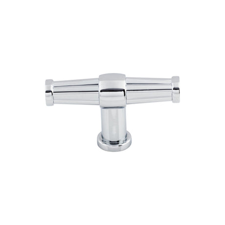 Top Knobs TK194PC Luxor 2 1/2" Length Bar Knob Polished Chrome