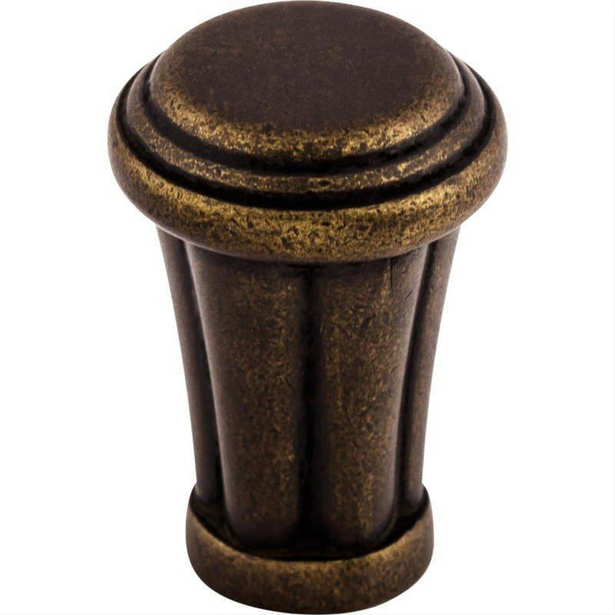 Top Knobs TK195GBZ TK195 Luxor 7/8" Diameter Mushroom Cabinet Knob German Bronze
