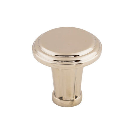 Top Knobs TK196PN Luxor 1 1/4" Diameter Round Knob Polished Nickel