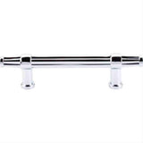 Top Knobs TK197PC TK197 Luxor Cabinet Pull 3-3/4" Center to Center Polished Chrome