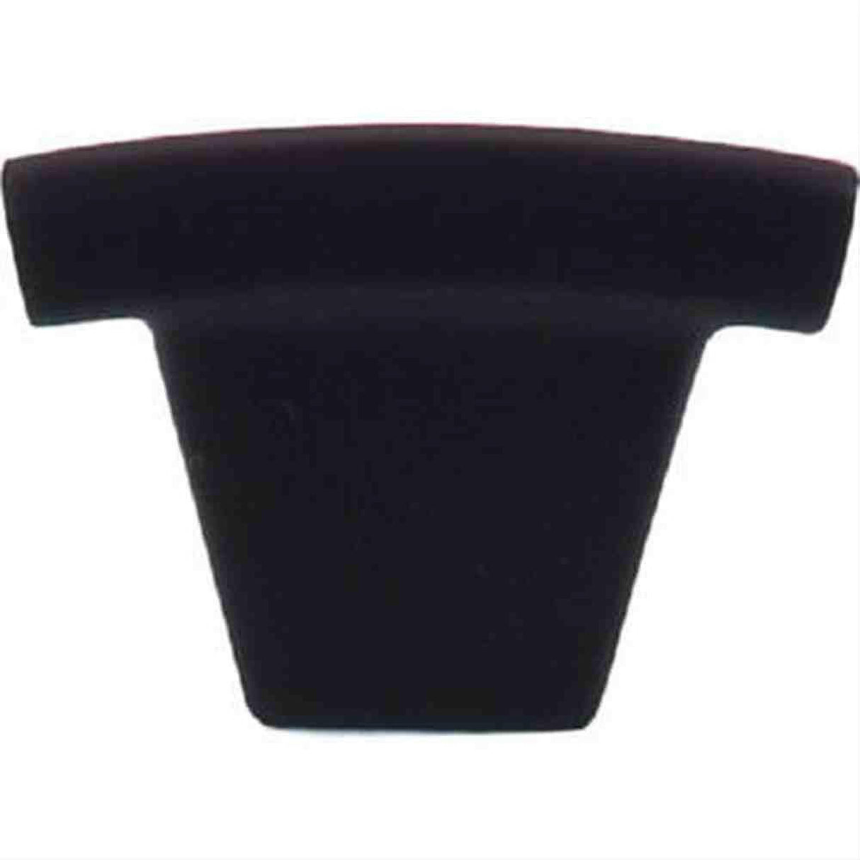 Top Knobs TK1BLK TK1 Arched Cabinet Knob 1-1/2" Flat Black