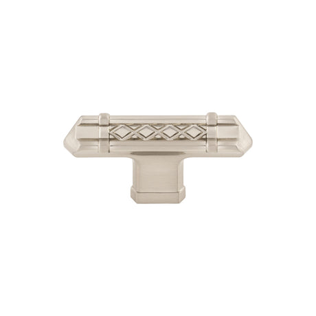 Top Knobs TK204BSN Tower Bridge 2 5/8" Length Bar Knob Brushed Satin Nickel