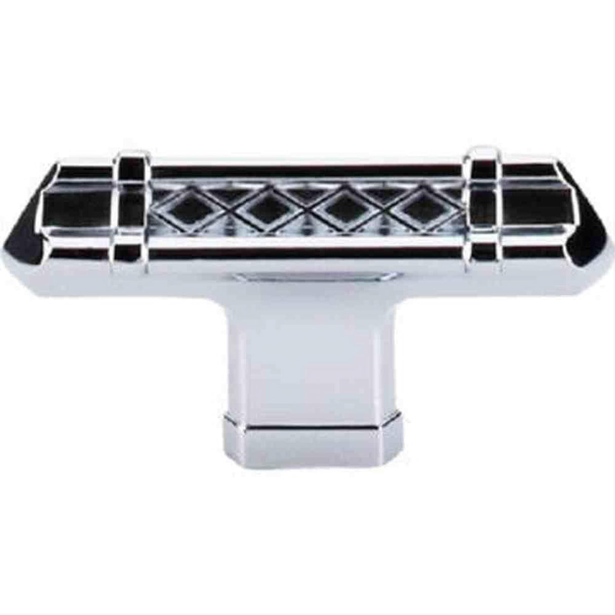 Top Knobs TK204PC TK204 Tower Bridge T-Handle 2-5/8" Polished Chrome