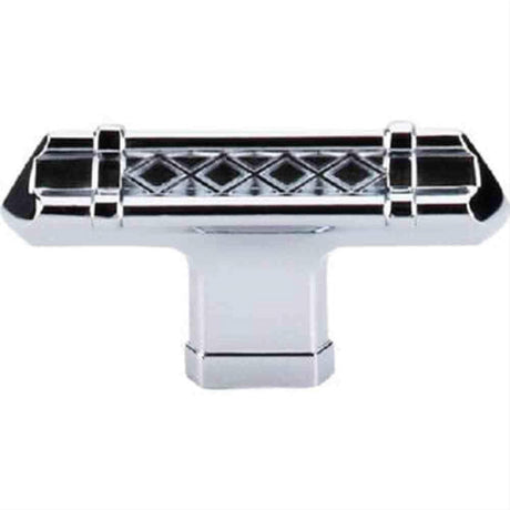 Top Knobs TK204PC TK204 Tower Bridge T-Handle 2-5/8" Polished Chrome