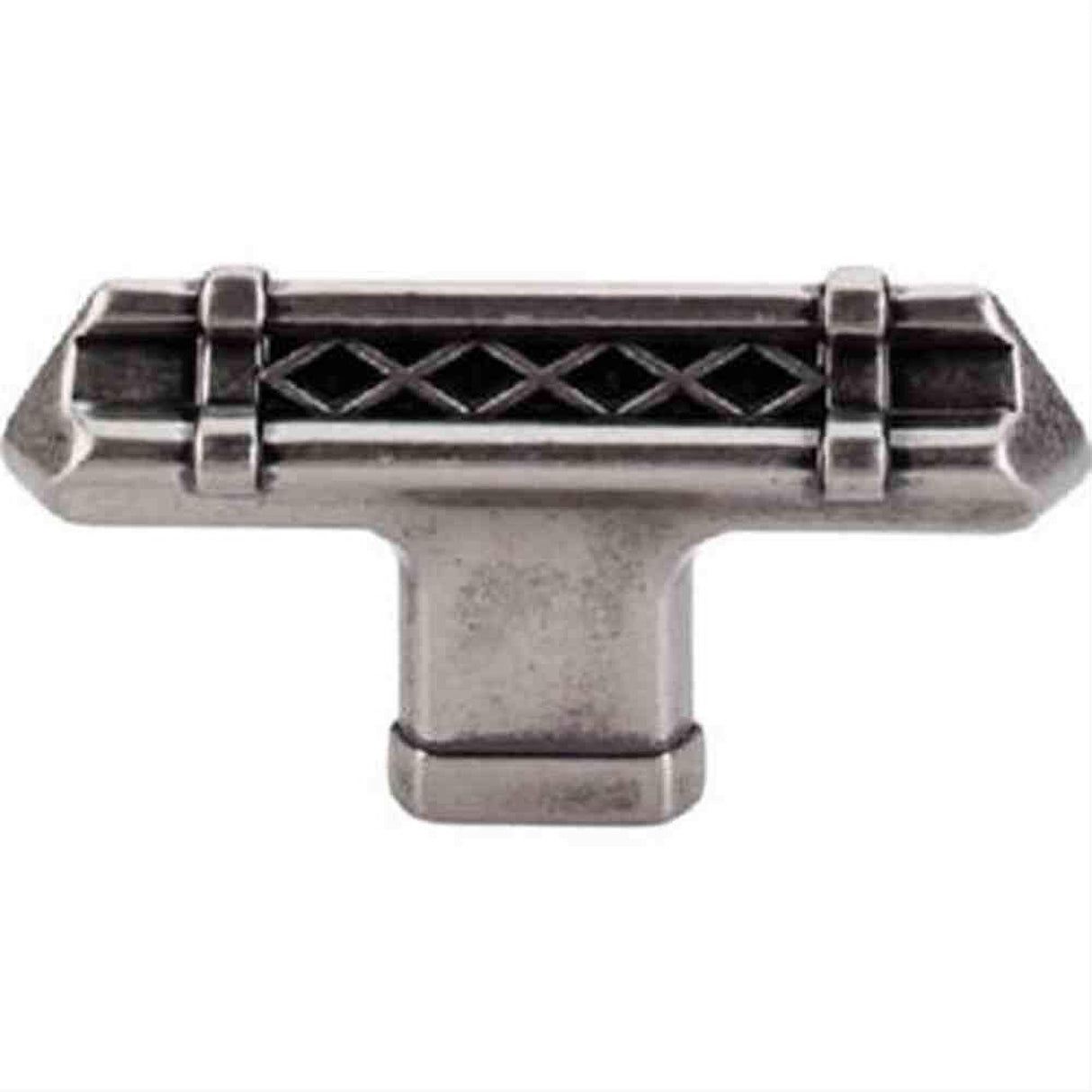 Top Knobs TK204PTA TK204 Tower Bridge T-Handle 2-5/8" Pewter Antique