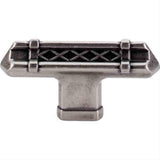 Top Knobs TK204PTA TK204 Tower Bridge T-Handle 2-5/8" Pewter Antique