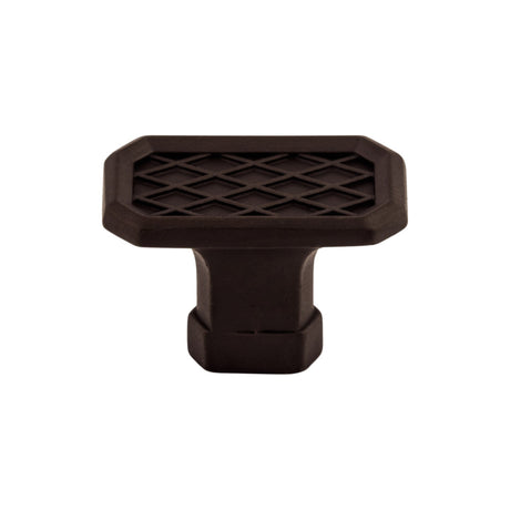 Top Knobs TK205SAB Tower Bridge 1 1/2" Length Geometric Knob Sable