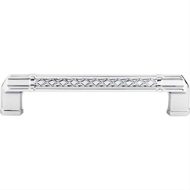 Top Knobs TK206PC TK206 Tower Bridge 5" Center to Center Bar Pull Polished Chrome