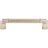 Top Knobs TK206PN TK206 Tower Bridge 5" Center to Center Bar Pull Polished Nickel