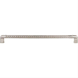 Top Knobs TK207BSN TK207 Tower Bridge 12" Center to Center Bar Pull Brushed Satin Nickel