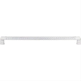 Top Knobs TK207PC TK207 Tower Bridge 12" Center to Center Bar Pull Polished Chrome