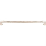 Top Knobs TK207PN TK207 Tower Bridge 12" Center to Center Bar Pull Polished Nickel