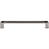 Top Knobs TK208BSN TK208 Tower Bridge Cabinet Pull / Appliance Pull 12" Center to Center Brushed Satin Nickel