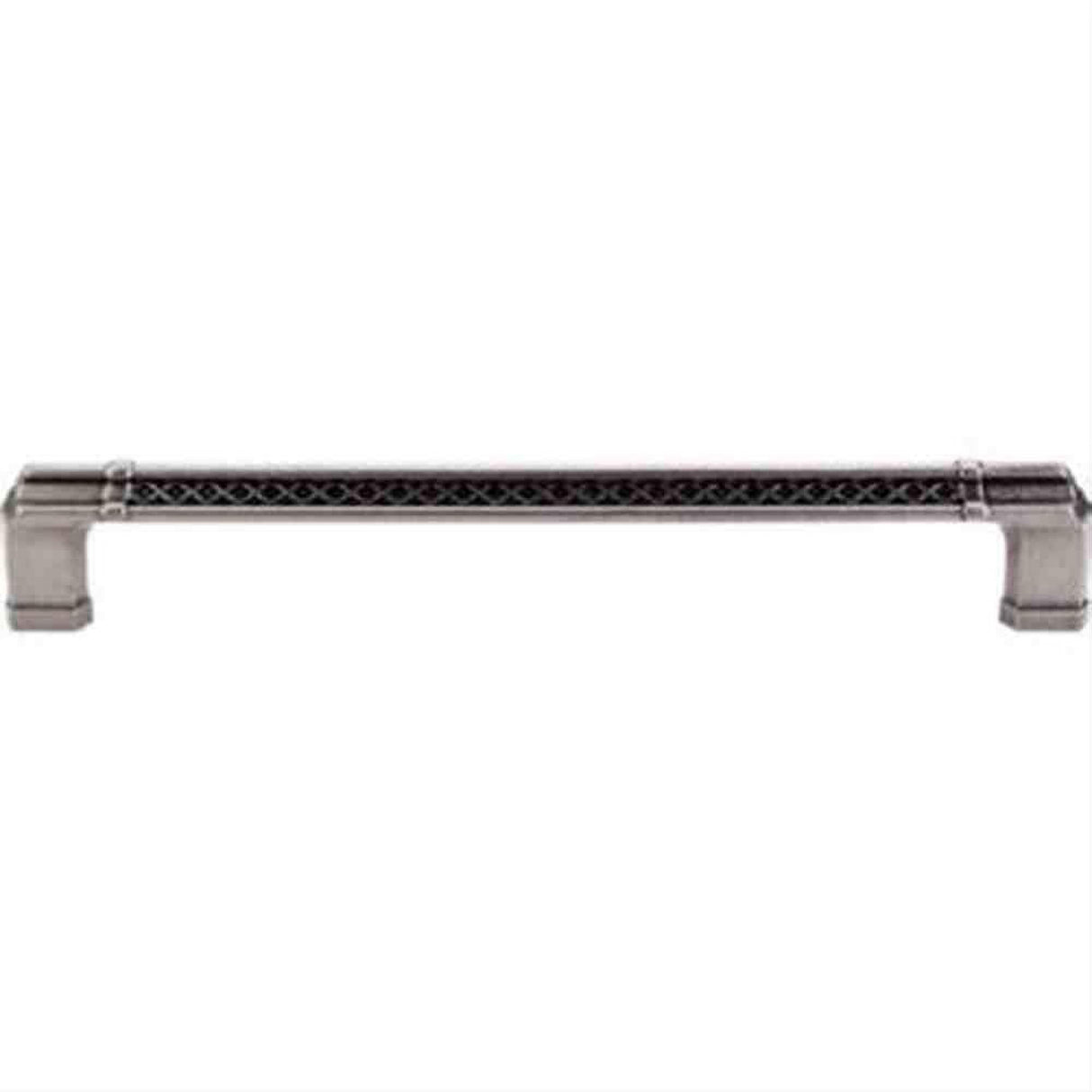 Top Knobs TK208PTA TK208 Tower Bridge Cabinet Pull / Appliance Pull 12" Center to Center Pewter Antique