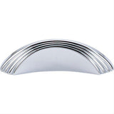Top Knobs TK212PC TK212 Sydney Flair 2" Center to Center Length Bar Cabinet Knob Polished Chrome